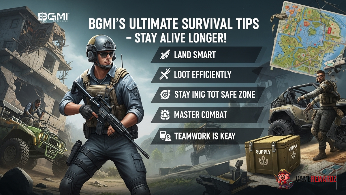 BGMI's Ultimate Survival Tips – Stay Alive Longer!
